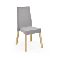 Silla Galicia Tela Plata