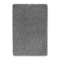 Tapete Cuperz Argollado Rio 60 cm X 15 cm Gris