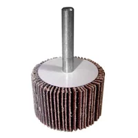 Grata de Lija Eje de 1/4" Grano 80 X 1.1/2"