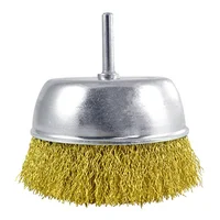 Grata de Copa Cobrizada Eje 1/4 Blíster 4"