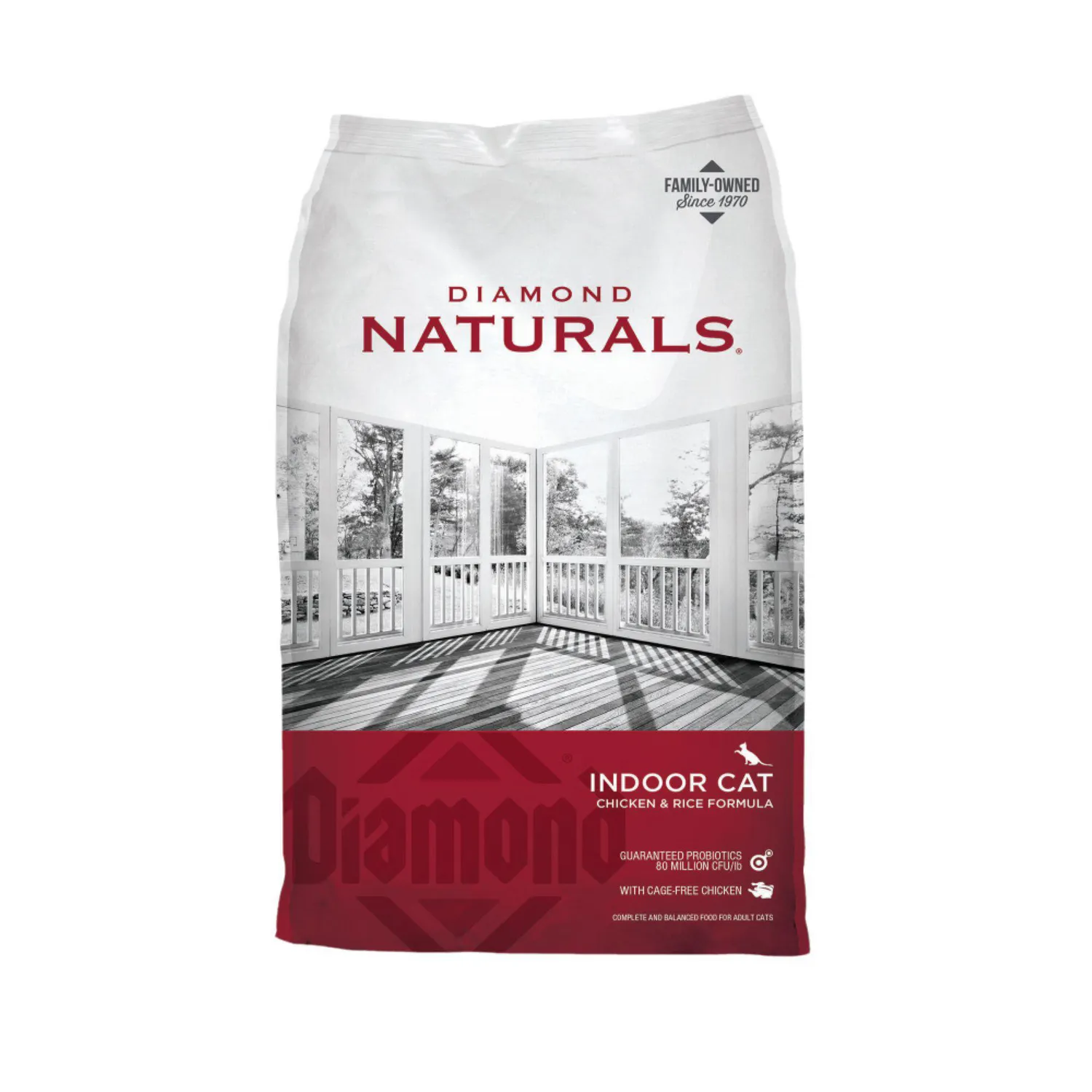 Comida Seca Para Gato Diamond Indoor Cat Control Bola De Pelos 8.16kl