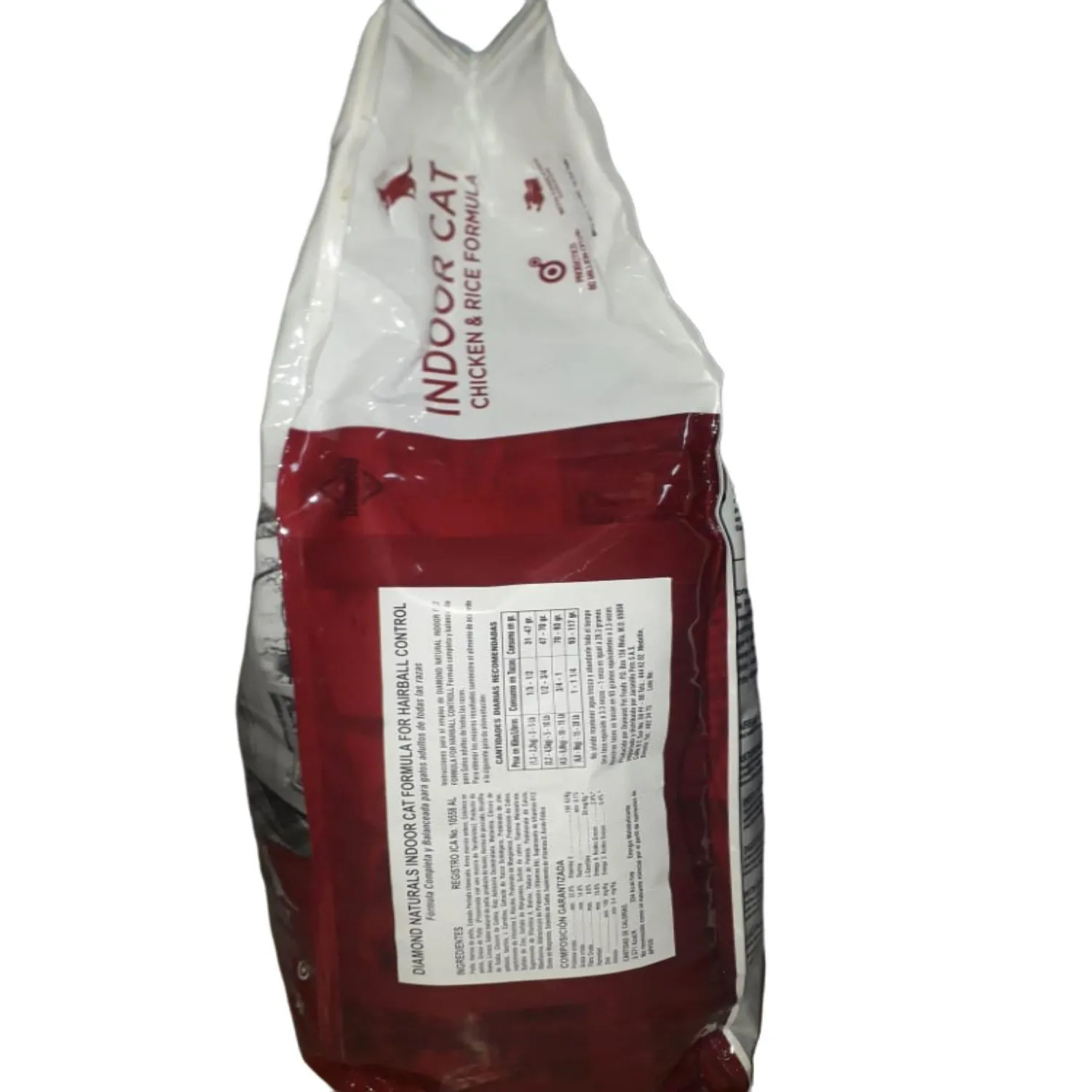 Comida Seca Para Gato Diamond Indoor Cat Control Bola De Pelos 8.16kl