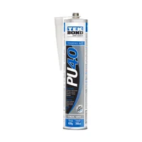 Sellador Poliuretano Pu40 Gr 310ml/360 Gr Set X 12 Unidades
