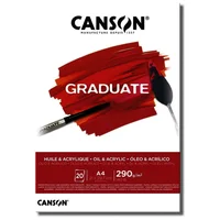 Bitacora Canson Grad. A4 290gr 20h C400110380 Oleo Acrili