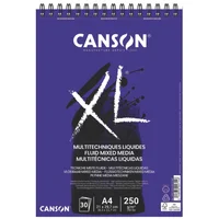 Bitacora Canson Xl A4 250Gr 30H C400110533 Mixmedia Liquidas