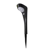 Estaca LED Solar 0.6w Sensor Luz Fresca