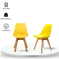 Set X2 Silla Auxiliar Milano 46.5X39X85 Amarillo