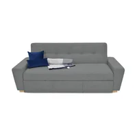 Sofa cama 3 puestos reclinable hamburgo 87x210x88 gris