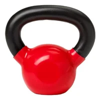 Pesa Rusa De 7.5 Kg Recubierta Color Rojo