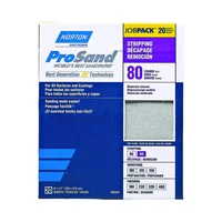 Papel de Lija de Óxido de Aluminio Grano 80 de 22.86 X 27.94 cm