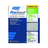 Papel de Lija de Óxido de Aluminio Grano 120 de 22.86 X 27.94 cm