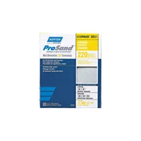 Papel de Lija de Óxido de Aluminio Grano 220 de 22.86 X 27.94 cm