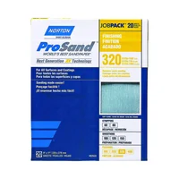 Papel de Lija de Óxido de Aluminio Grano 320 de 22.86 X 27.94 cm