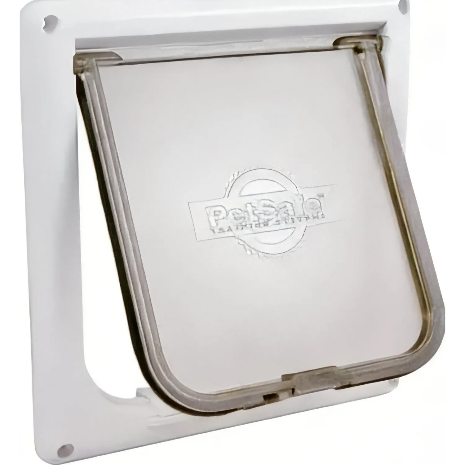 Puerta para Gato 2 Dirección con Traba Color Blanco