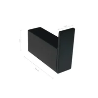Kit Accesorios Baño X 4  Onix Negro Inkoporar