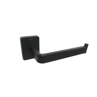 Accesorio Baño Portarrollo Grazia Negro Inkorporar