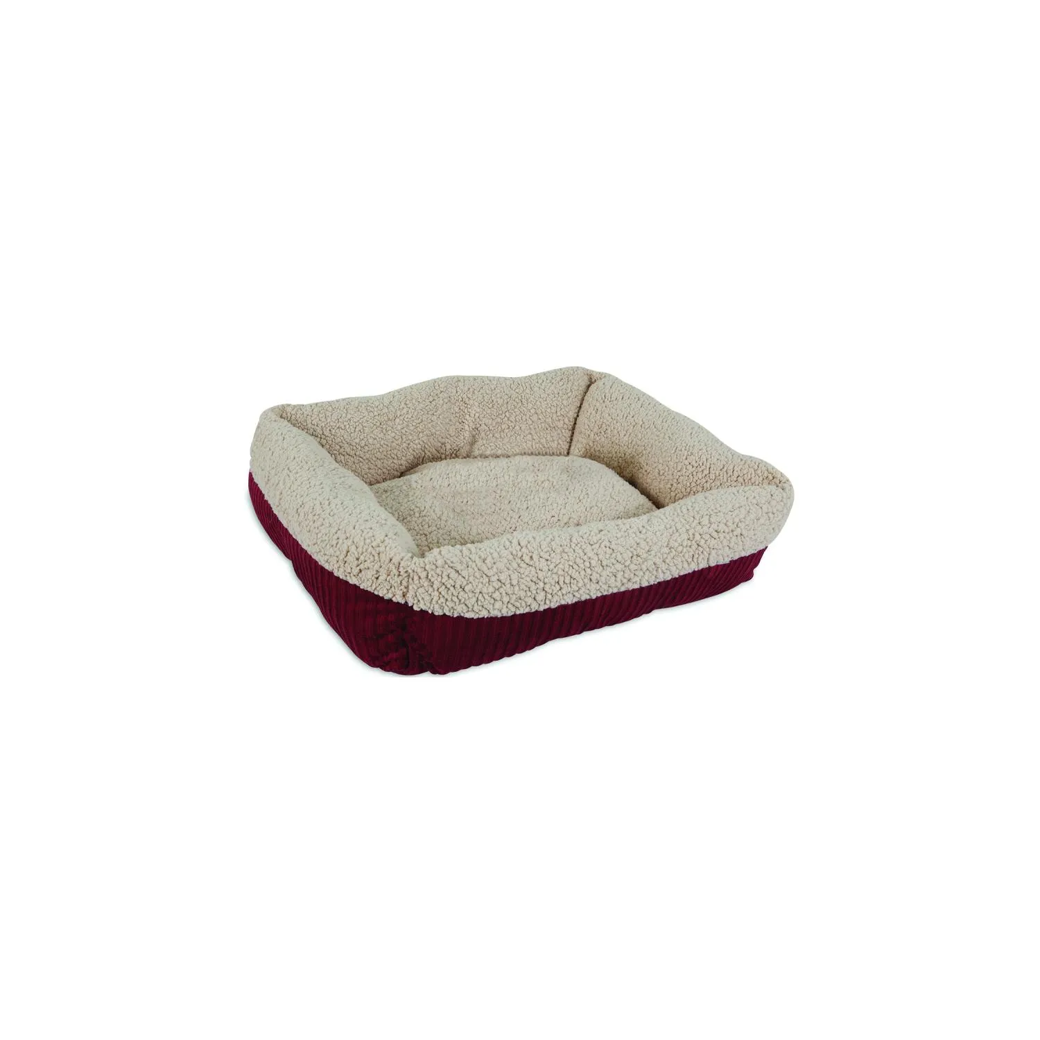 Cama Para Gato Aspenpet Lounger Oval Autocalentadora Cremar Roja