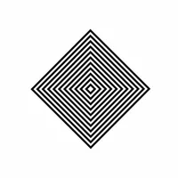 Vinilo Geométrico Monocromo Xs 55X55Cm