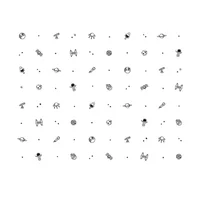 Vinilo Mini Galáctico 200X230Cm