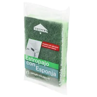 Estropajo Verde Con Esponja Set X 24Unds