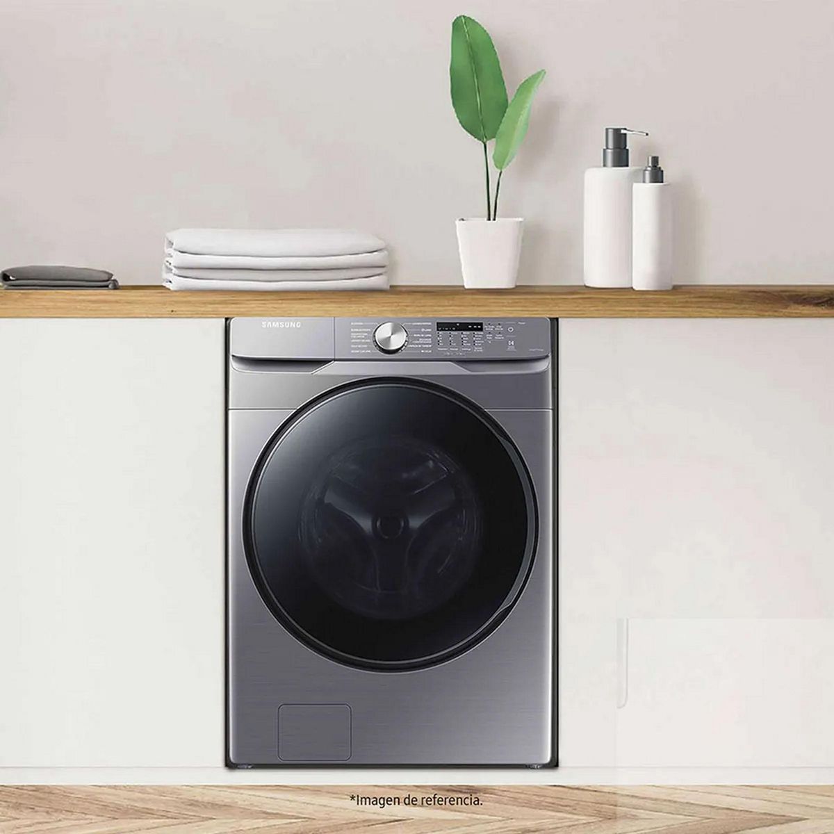 SAMSUNG - Lavadora Secadora Samsung 16 Kg WD16T6000GP/CO con Limpieza Potente
