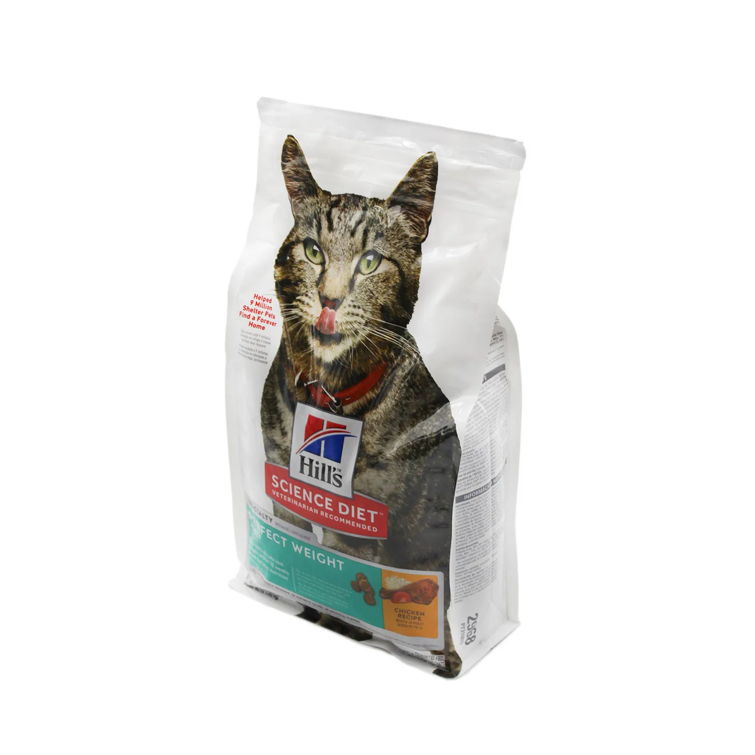 Comida Seca Para Gato Adulto Hills Perfect Weight 3lb