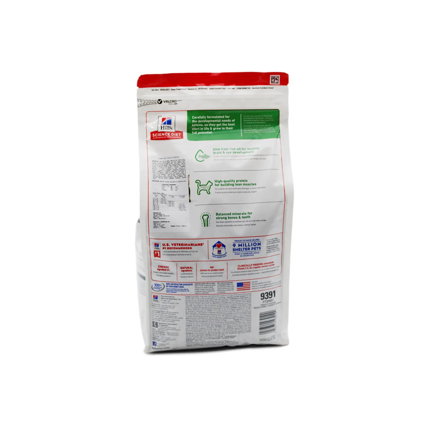 Comida Seca Para Gato Hills Kitten Indoor 3.5lb 3