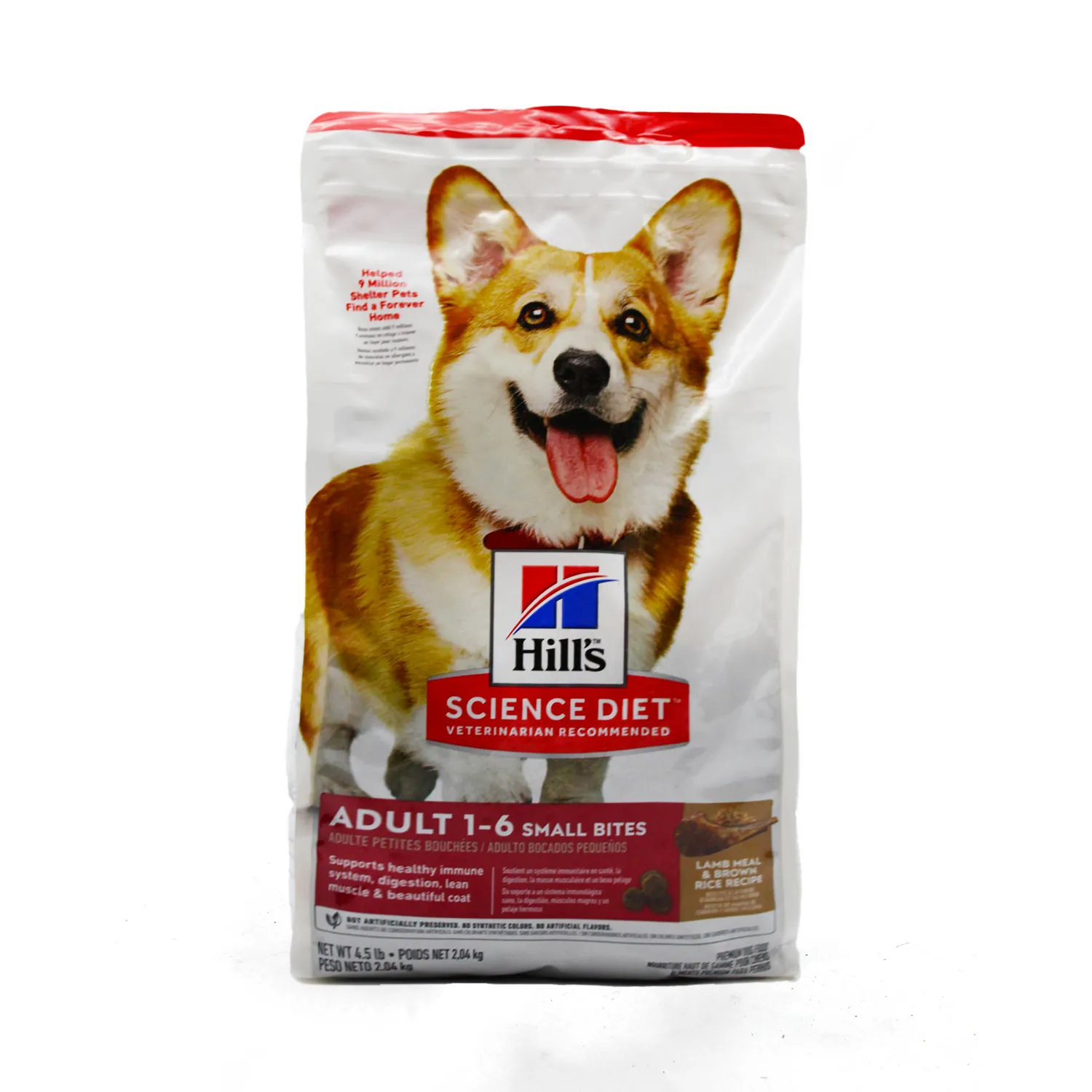 Comida Seca Para Perro Adulto Hills Lamby Rice 7.03kg