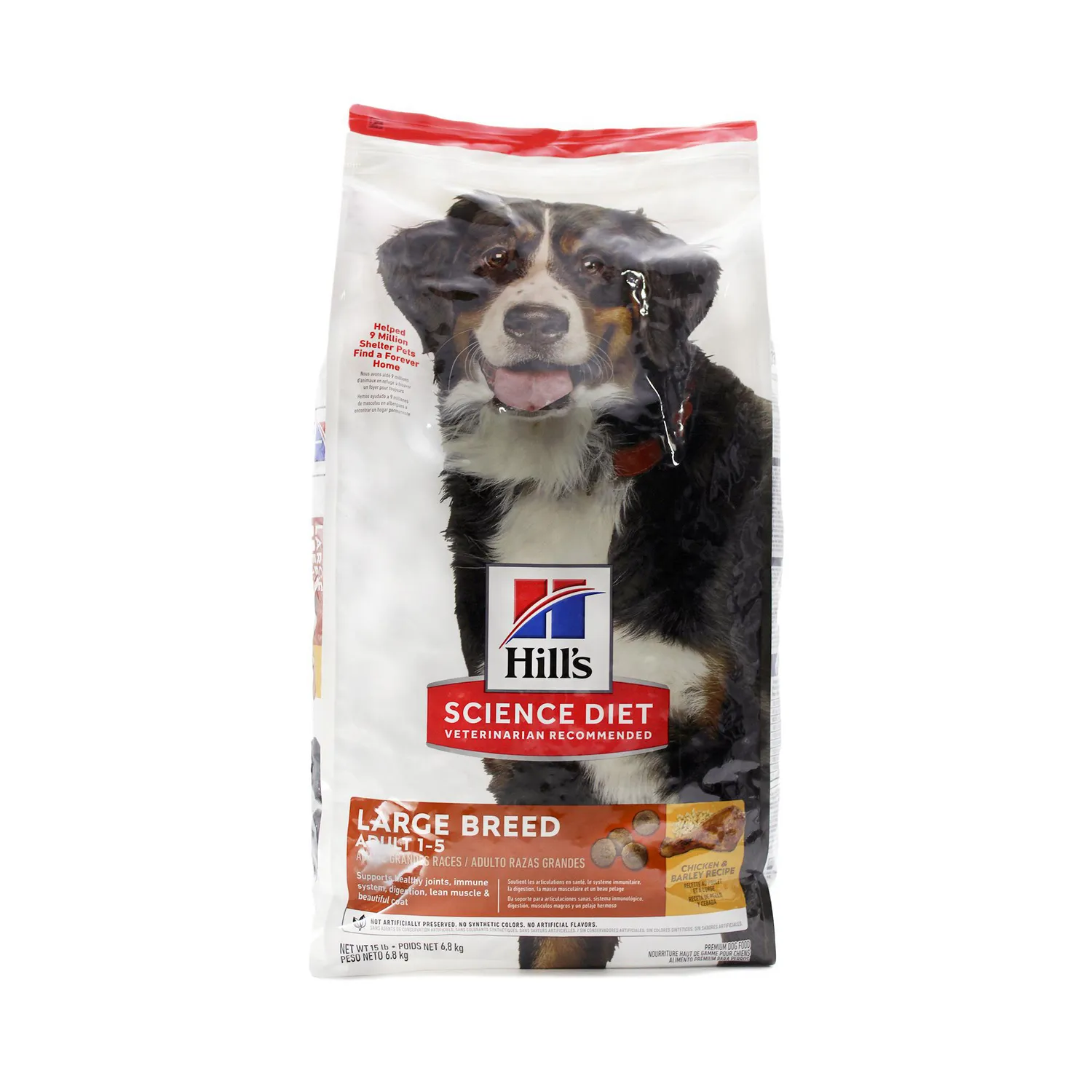 Comida Seca Para Perro Adulto Hills Large Breed Lamby Rice 14.97kg