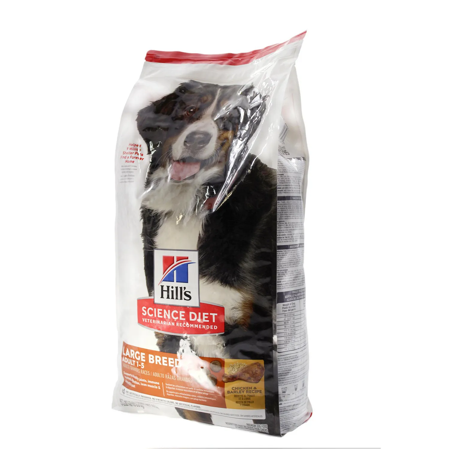 Comida Seca Para Perro Adulto Hills Large Breed Lamby Rice 14.97kg