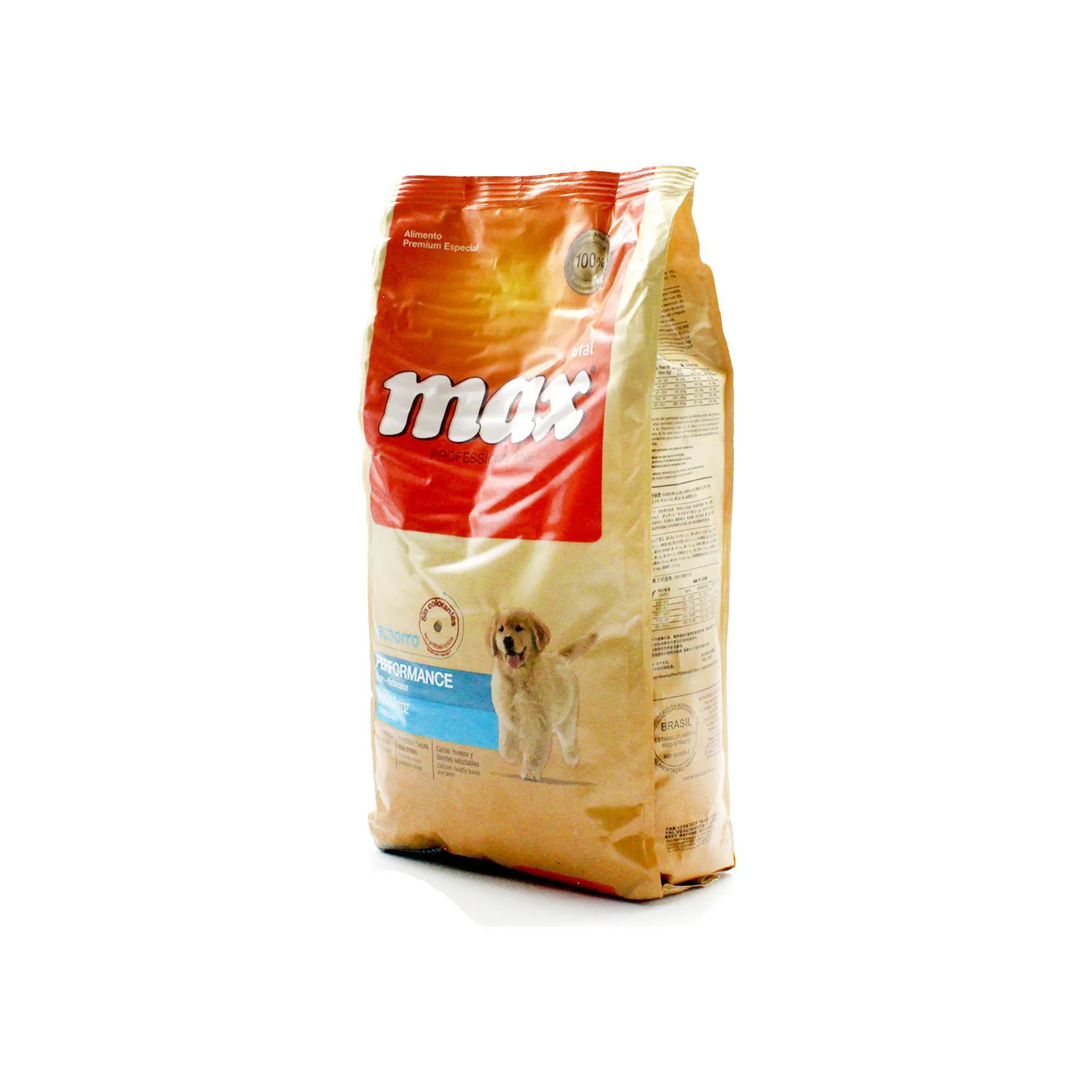 Comida Seca Para Perro Max Performance Raza Pequeña Sabor A Pollo 8kg