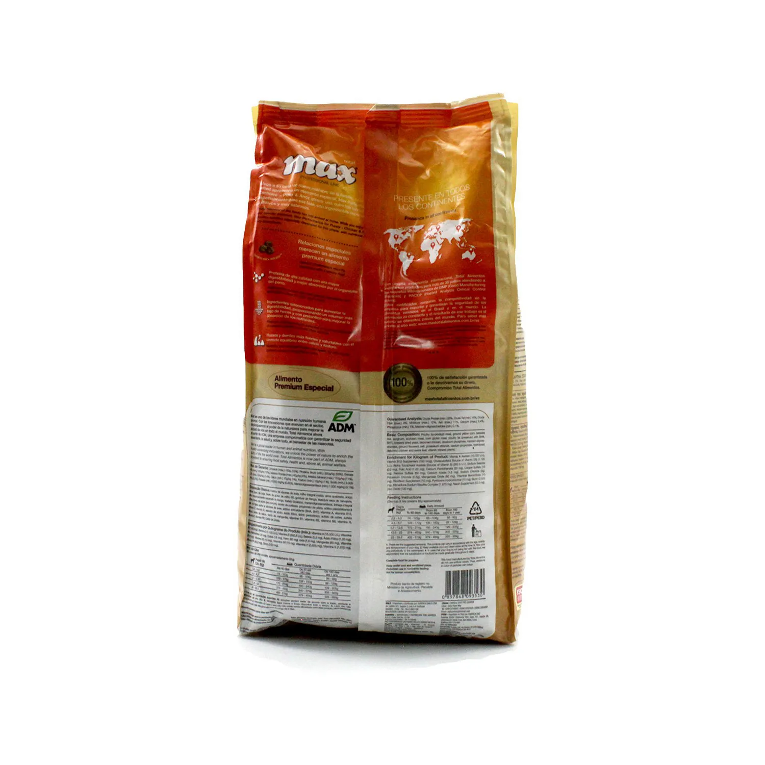 Comida Seca Para Perro Max Performance Raza Pequeña Sabor A Pollo 8kg 3