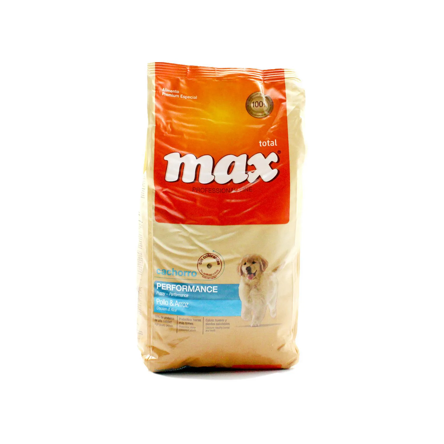 Comida Seca Para Perro Cachorro Max Performance Sabor A Pollo 8kg
