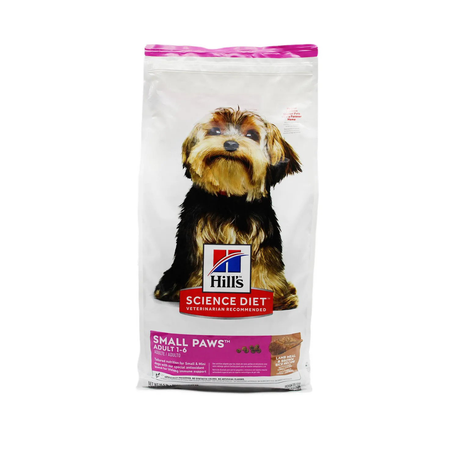 Comida Seca Para Perro Adulto Hills Raza Pequeña 2kg