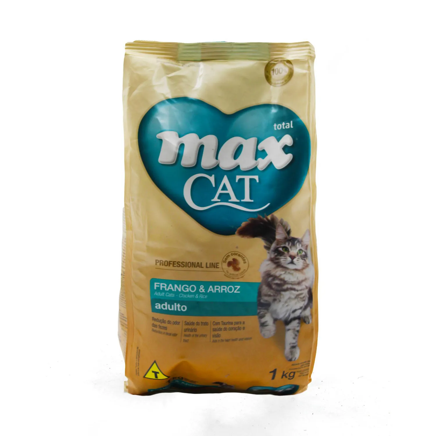 Comida Seca Para Gato Adulto Max Sabor A Pollo Y Arroz 10kg