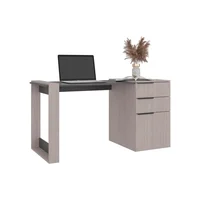 Escritorio Office 13 75X142X64 Gris oscuro