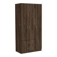 Closet Austral 3 Puertas 180X90X47Cm Milan/Blanco