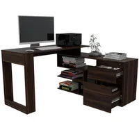 Escritorio Alteza 73.5X121.5X137.5 Café