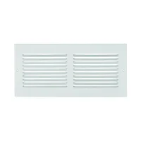 Rejilla de Varios Obturadores Blanca de 60.96 X 15.24 cm