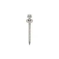 Tornillo M-W Galvanizado para construcción Metálica N. 9 X 6.35 cm