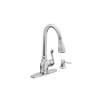 Grifo Para Cocina Monocomando Con Pico Replegable