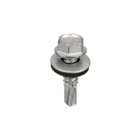 Tornillo M-M Galvanizado Para Construcción Metalico X250Und