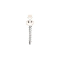 Tornillo M-W Color Blanco para Construcción Metálico N. 9 X 5.08 cm