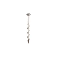 Tornillo Rosca Gruesa de Acero Inoxidable de 6.35 cm Cartón X50 Unidades