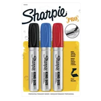 Marcador Sharpie Industrial King Size Blíster X 3 Unidades
