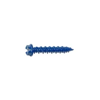 Tornillo De Cabeza Ranurada Azul De 3/16