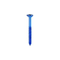 Tornillo para Concreto Cobra Anchors con Recubrimiento Fluorado y Cabeza Plana