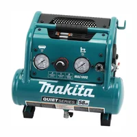 Compresor Portátil Makita Silencioso con Tanque de 3.78 Litros y Bomba sin Aceite