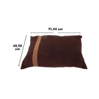 Cama Para Perro Tostado Oscuro 68.58 X 91.44cm