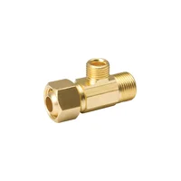Conector En T de Compresión 3/8 X 3/8 Pulgadas